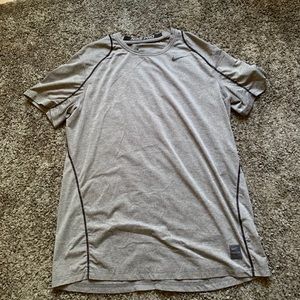 Nike pro fitted t shirt
